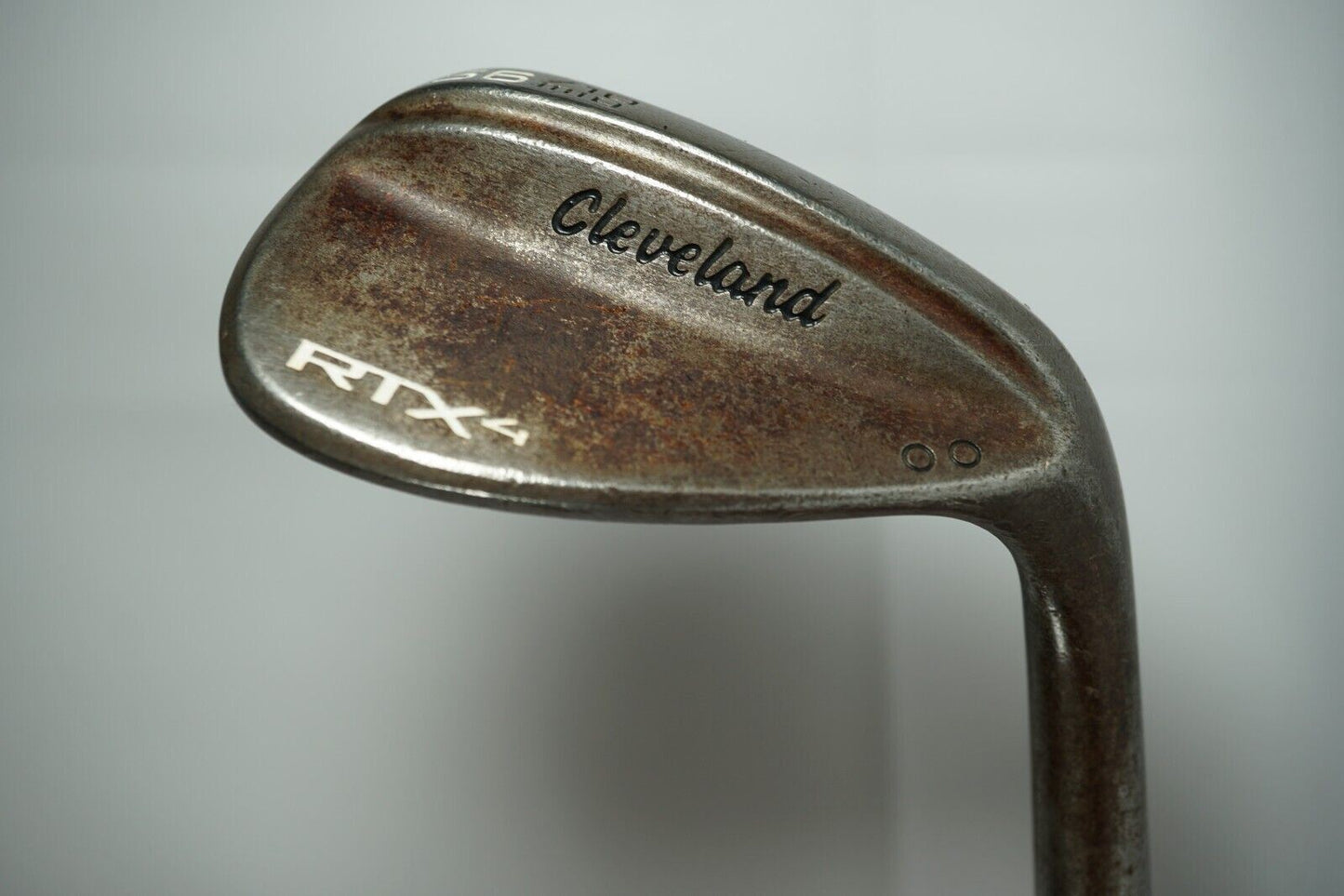 Cleveland RTX4 Raw 56° Sand Wedge / Stiff Flex Steel Shaft