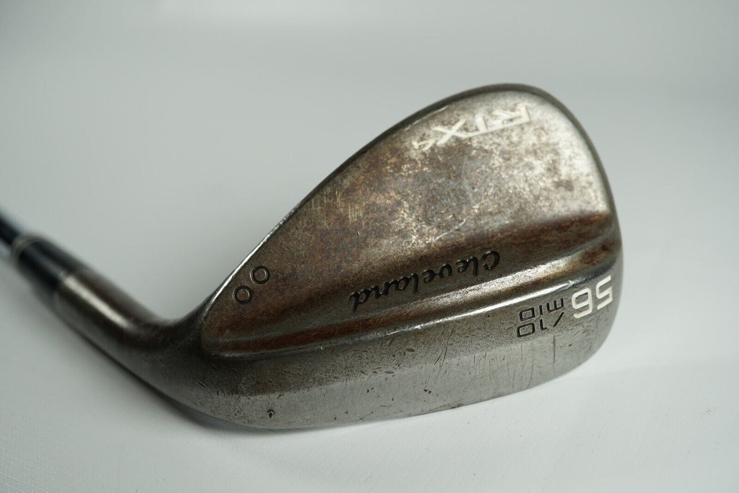 Cleveland RTX4 Raw 56° Sand Wedge / Stiff Flex Steel Shaft