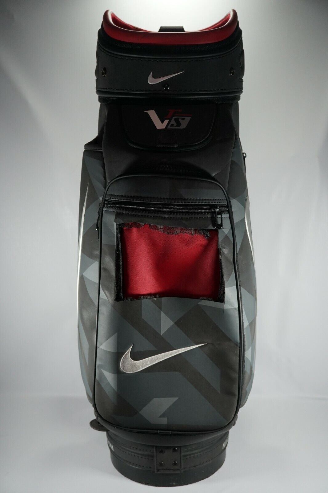 Nike VRS Staff Bag / 6 Way / Name Cut From Front Panel / Grey Digital Pattern