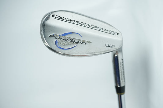 Purespin Diamond Face 52° Approach Wedge / Steel Shaft