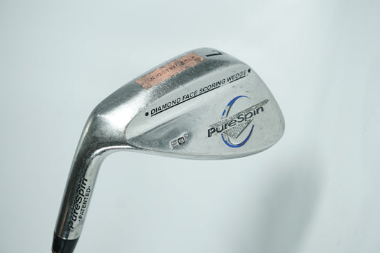 Purespin Diamond Face 60° Lob Wedge / Steel Shaft / Left Handed