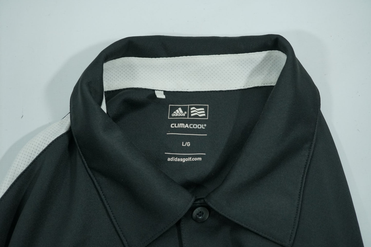 Adidas Golf Polo / L / Black and White