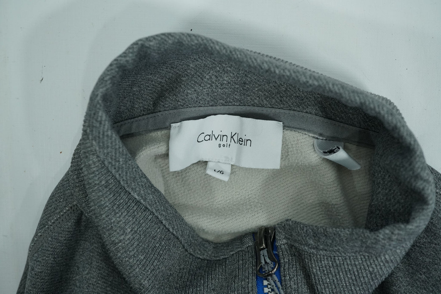 Calvin Klein Golf Quarter Zip / L / Grey
