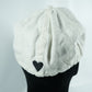 Flex Fit Baseball Cap / White and Black Heart