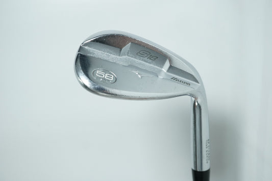 Mizuno S18 58° Lob Wedge / Stiff Flex Steel Shaft