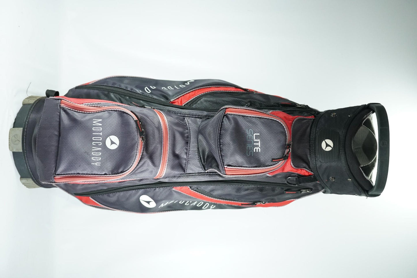 Motocaddy Lite Series Cart Bag / Black and Red