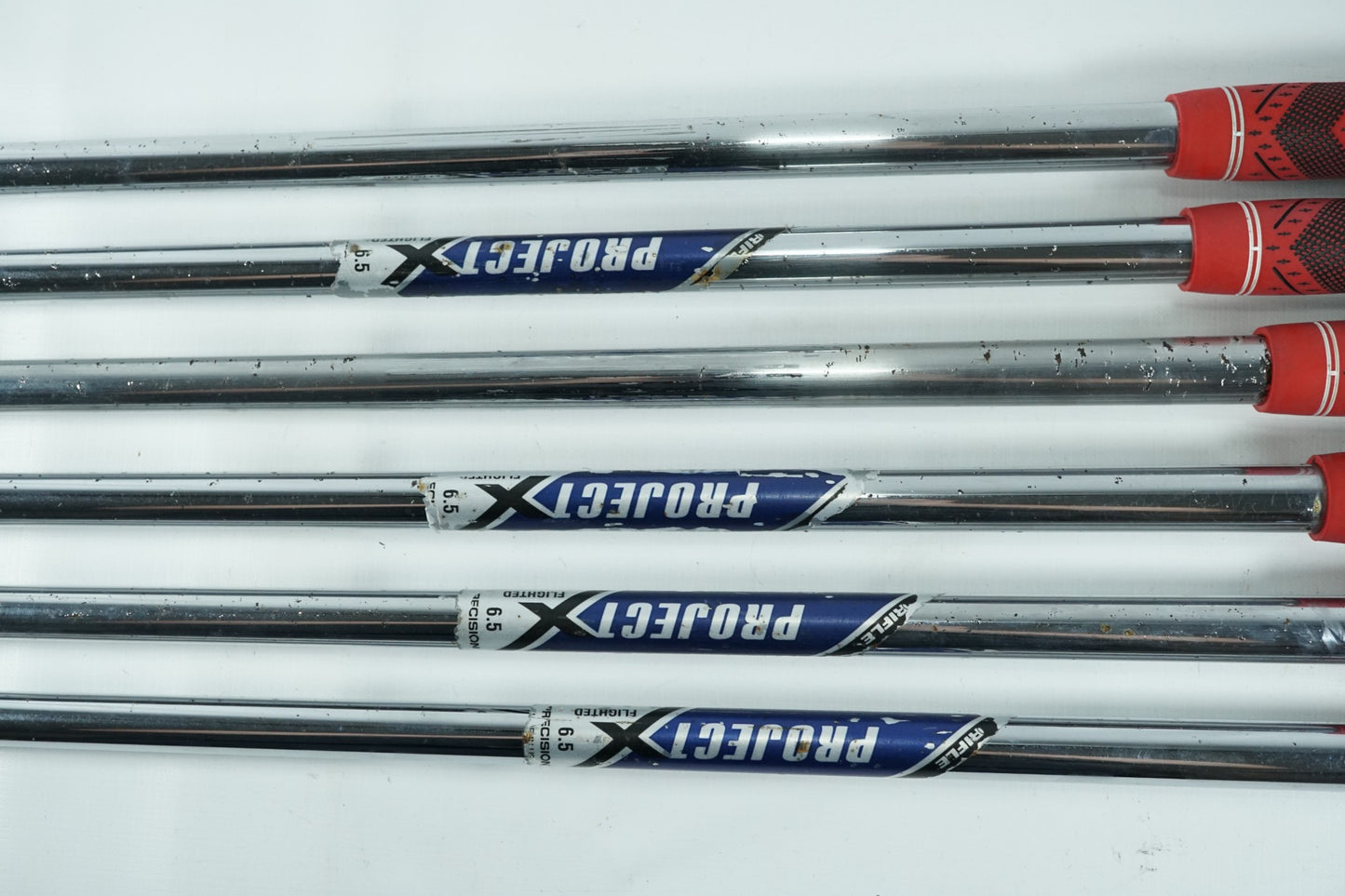 Tour Edge Exotics 5-PW / Extra Flex Steel Shafts / New Grips