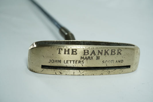 John Letters The Banker Mark 3 Putter / New Grip / 34"