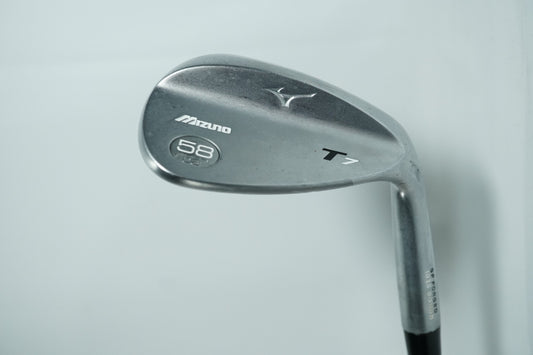 Mizuno T7 58° Lob Wedge / Wedge Flex Steel Shaft / New Grip