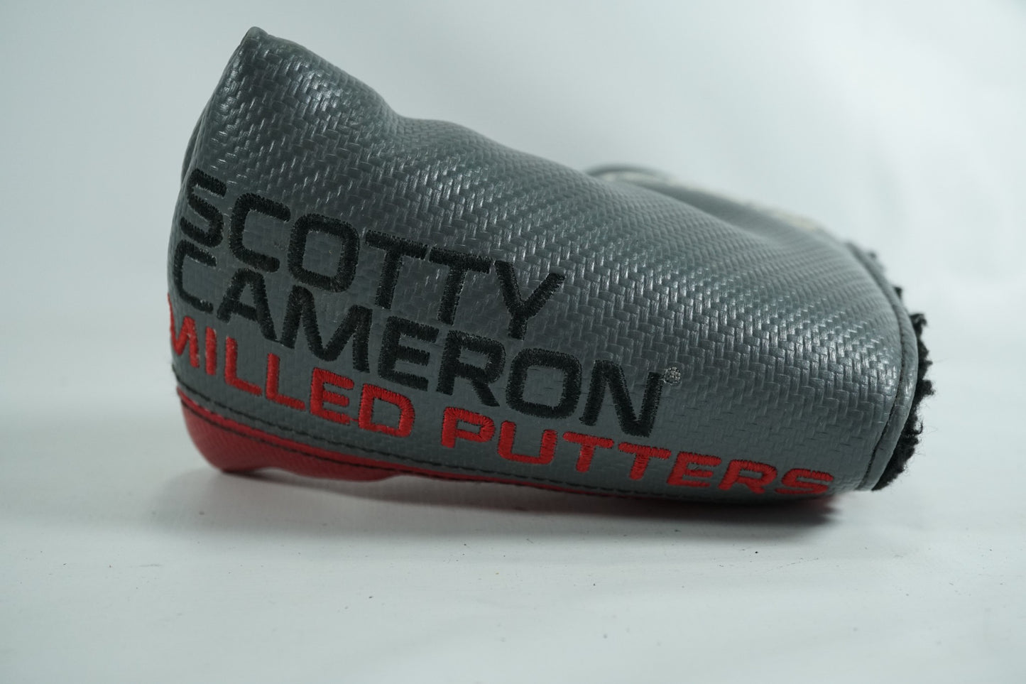 Scotty Cameron Milled Putters Headcover / Red and Grey
