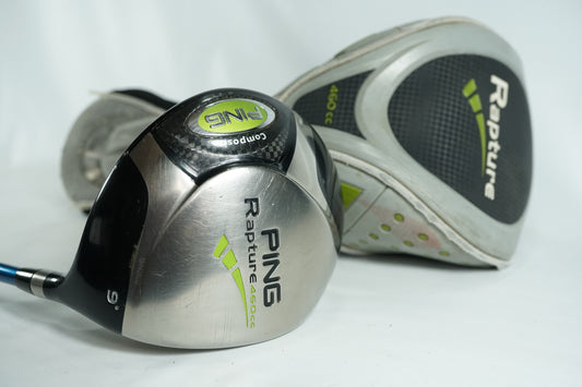 Ping Rapture Driver 9° / Regular Flex Graphite Shaft