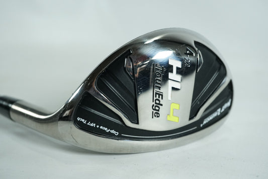 Tour Edge HL4 4 Hybrid 22° / Regular Flex Graphite Shaft