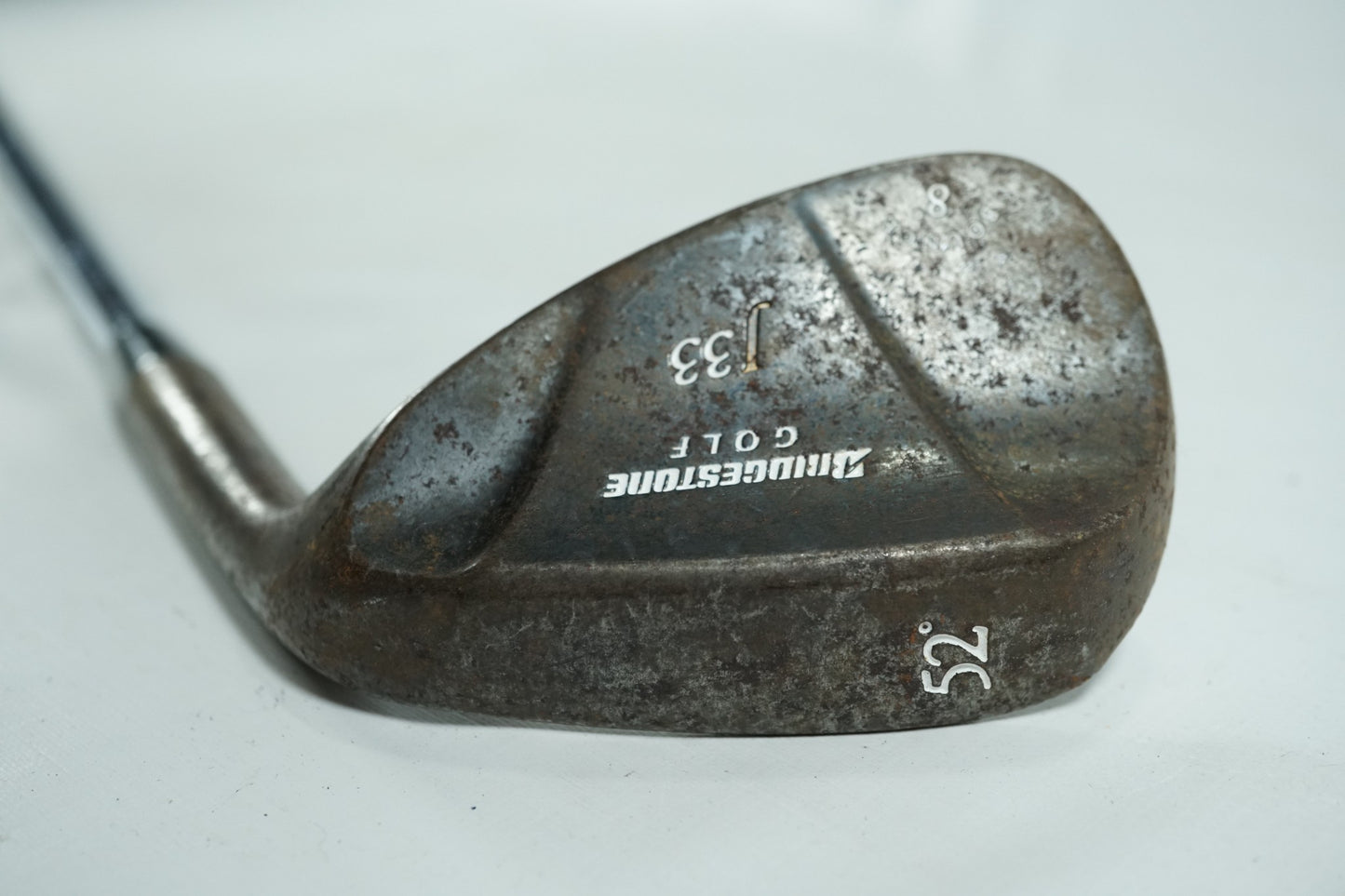 Bridgestone J33 Raw 52° Approach Wedge / Stiff Flex Steel Shaft