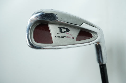 Wilson Deep Red Junior 7 Iron / Junior Flex Graphite Shaft / 36"