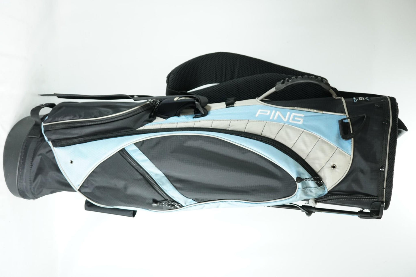 Ping Craz-e-Lite Stand Bag / Black White and Blue