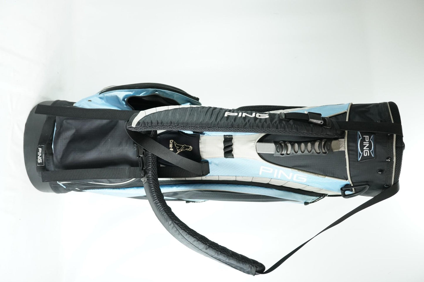 Ping Craz-e-Lite Stand Bag / Black White and Blue