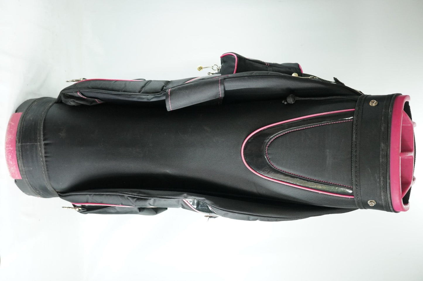 Cobra Cart Bag / Black and Pink / With Valuables Pouch