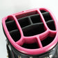 Cobra Cart Bag / Black and Pink / With Valuables Pouch