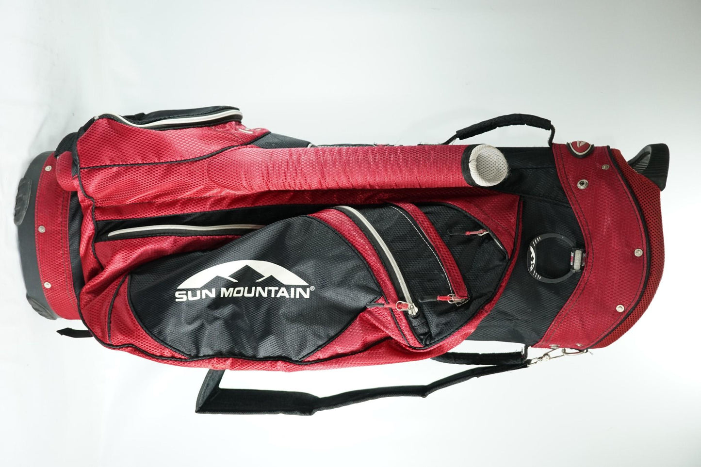 Sun Mountain S-1 Cart Bag / Black and Red