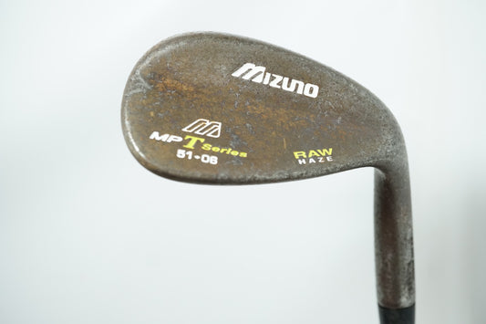 Mizuno MPT Series Raw 51° Approach Wedge / Stiff Flex Steel Shaft