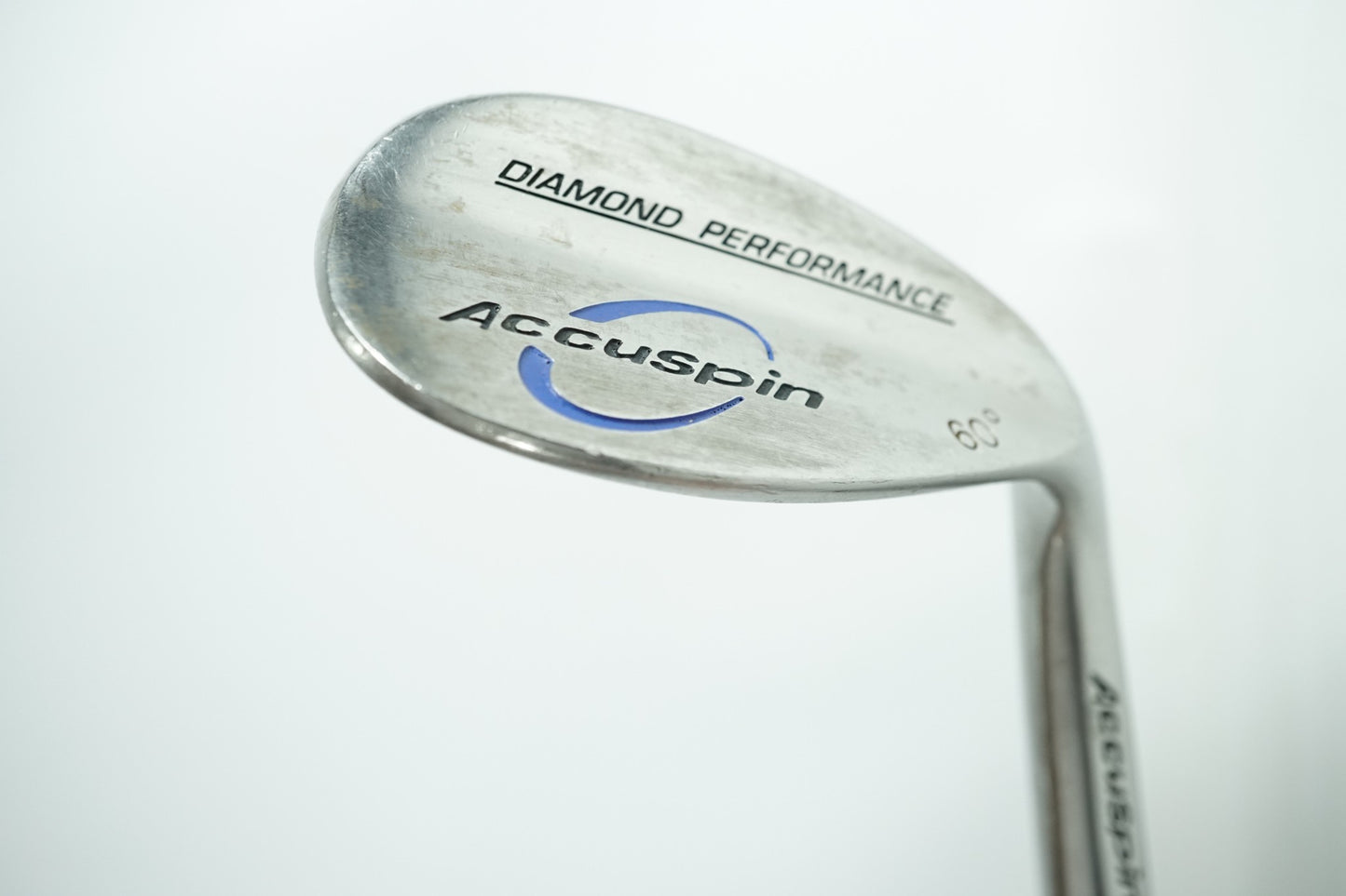 Accuspin Diamond Face 60° Lob Wedge / Regular Flex Steel Shaft