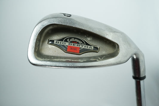 Callaway Big Bertha 1996 Pitching Wedge / Uniflex Steel Shaft  / New Grip