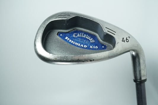 Callaway Steelhead X16 Pitching Wedge 46° / Regular Flex Graphite / New Grip