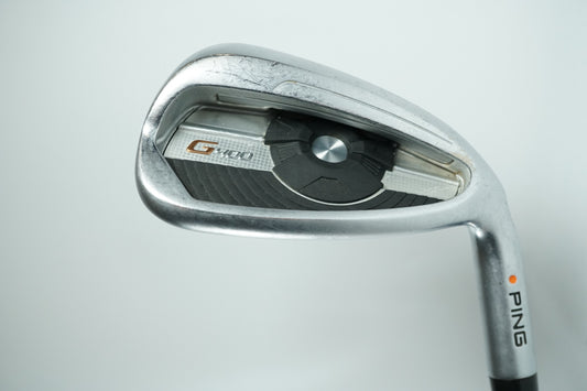 Ping G400 9 Iron / Orange Dot / Regular Flex Graphite Shaft