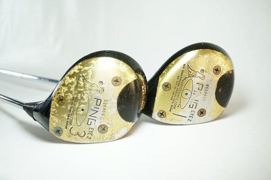 Ping Eye 2 Driver and 3 Wood / Steel Shafts