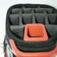 Ping Traverse Cart Bag / Black and Red / With Rainhood