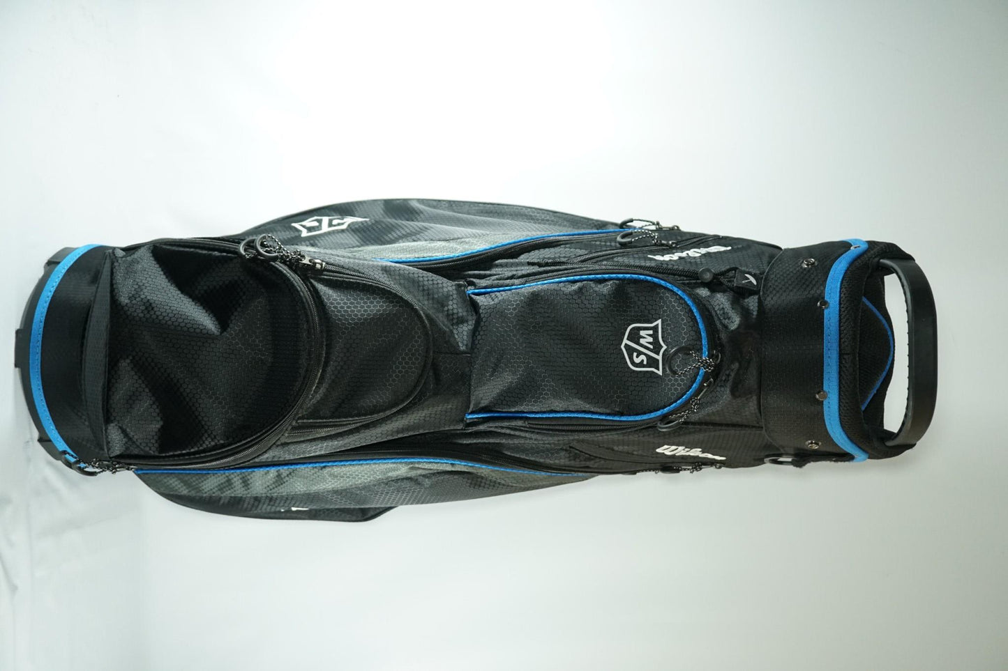 Wilson Staff Cart Bag / Black and Blue / With Rainhood