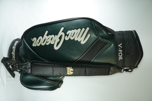 MacGregor V-Foil Tour Bag / Black and Green / With Rainhood