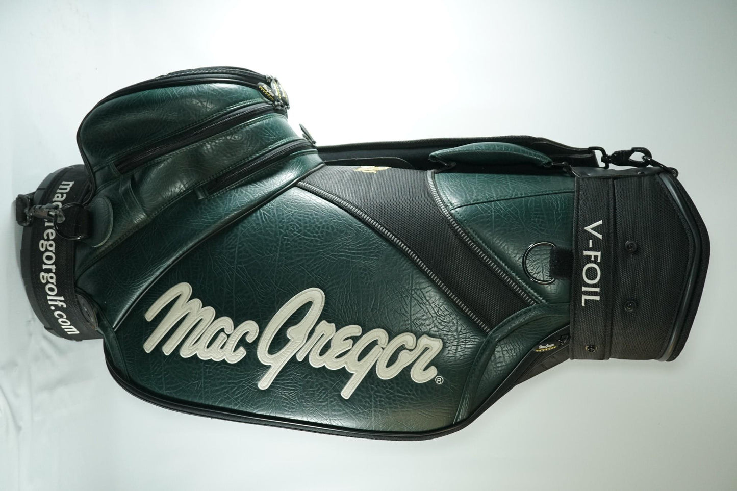 MacGregor V-Foil Tour Bag / Black and Green / With Rainhood