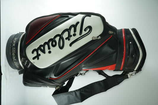 Titleist Tour Bag / Black White and Red