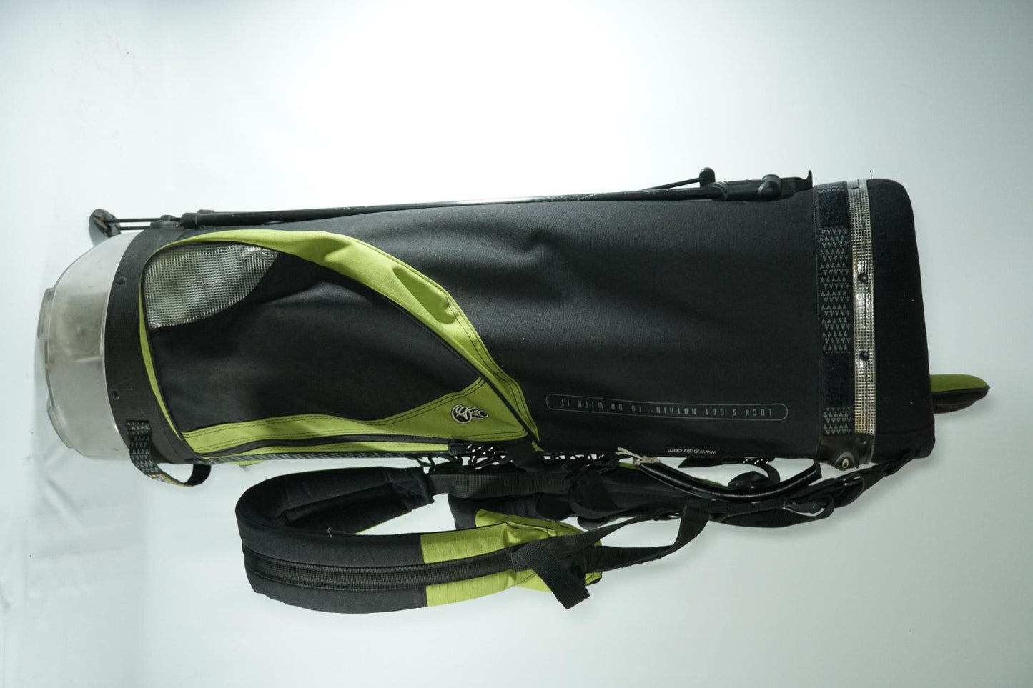 OGIO Stand Bag / Black and Green / With Rainhood