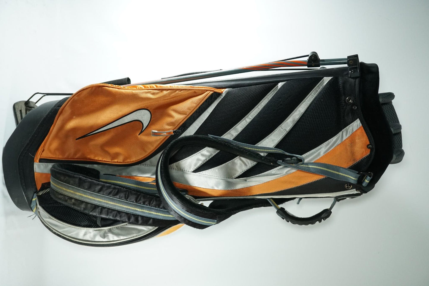 Nike Stand Bag / Orange and Grey / With Rainhood