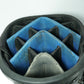 Motocaddy Dry Series Cart Bag / Black and Blue / With Rainhood