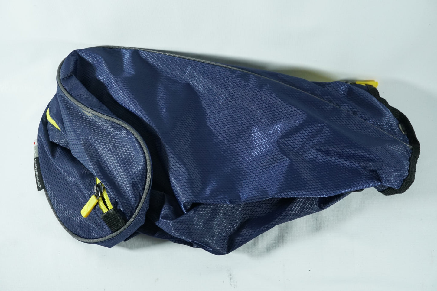 Mizuno Eight50 Cart Bag / Navy and Yellow / With Rainhood