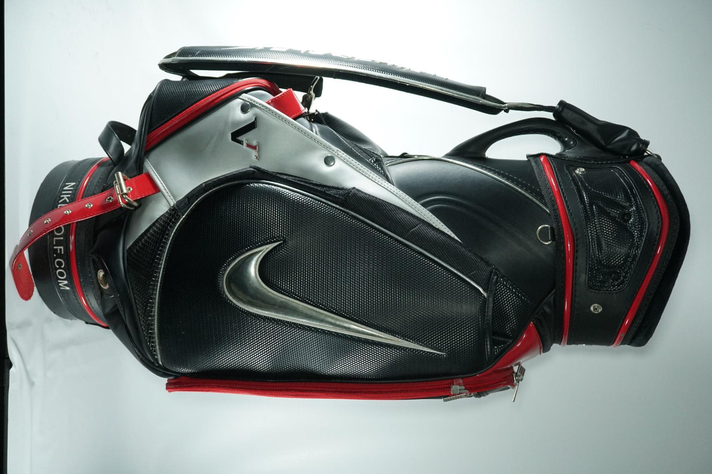 Nike VR Tour Bag / Black Red and Silver