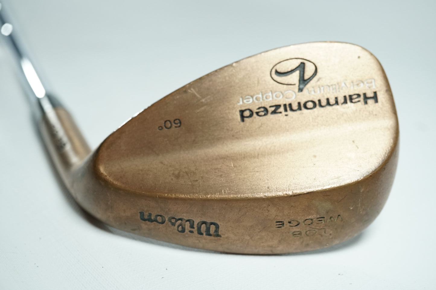 Wilson Harmonised Beryllium Copper 60° Lob Wedge / Steel Shaft