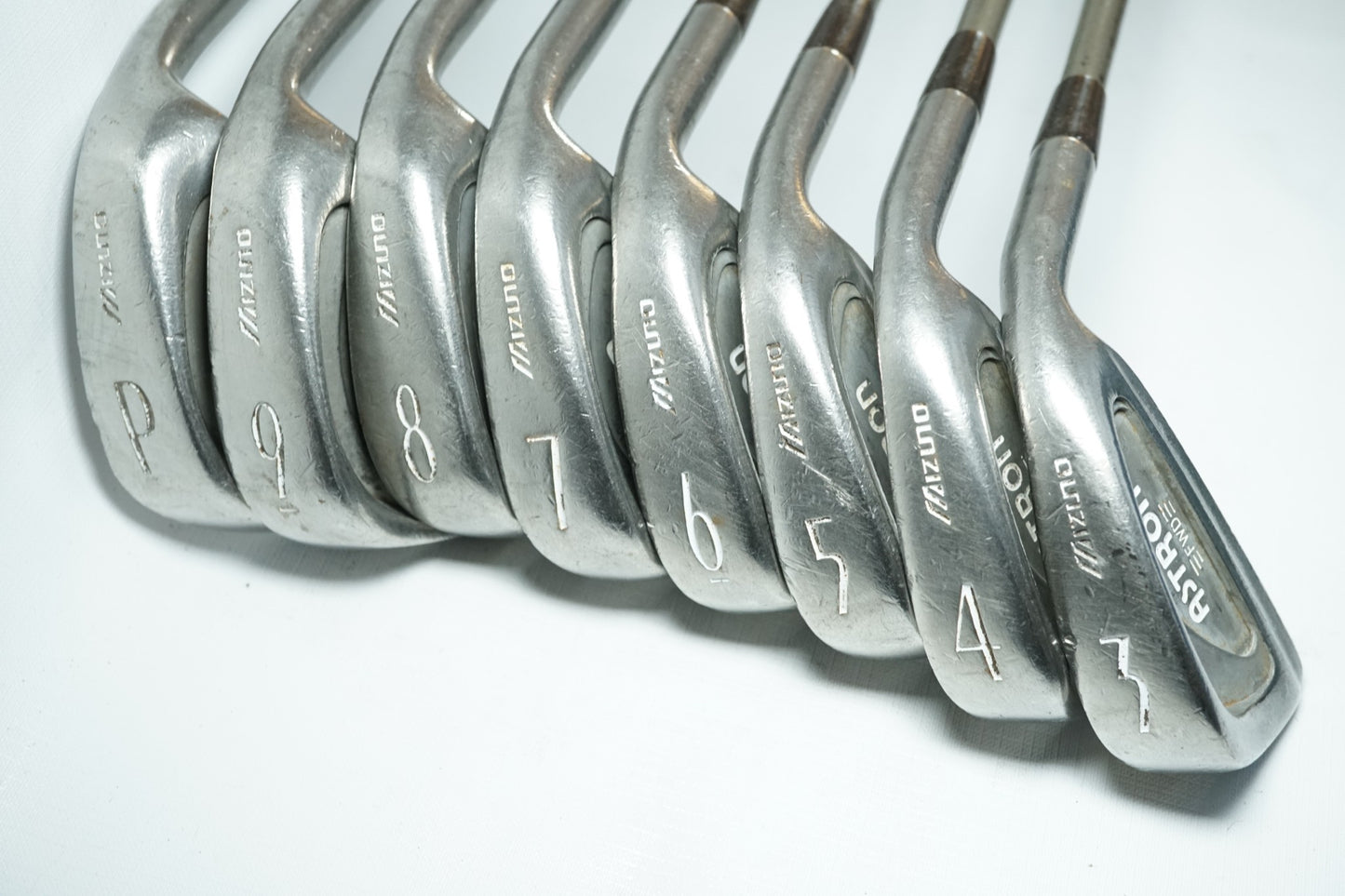 Mizuno Astron FWD Irons / 3-PW / Senior Flex Graphite Shafts