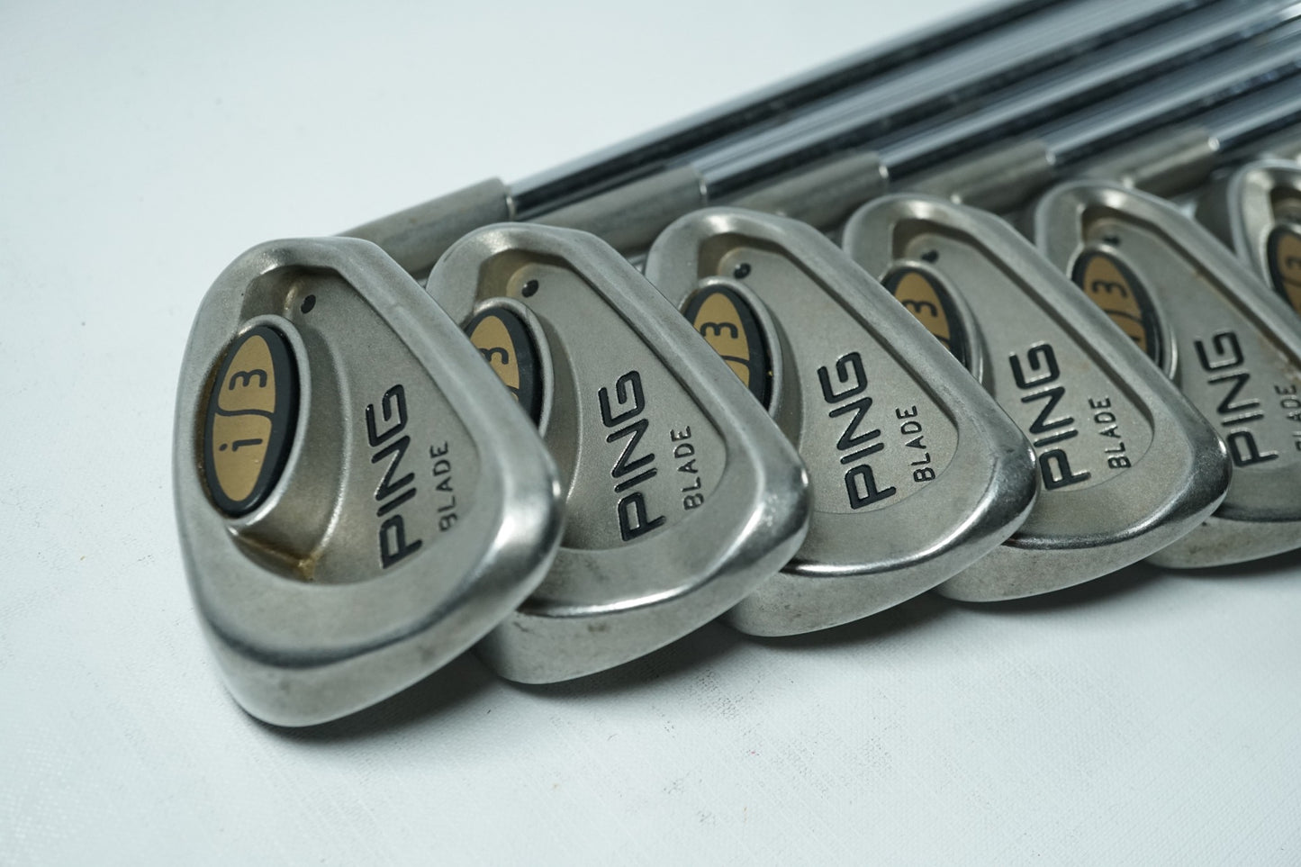 Ping i3 Blade Irons / 5-PW / Black Dot / Stiff Flex Steel Shafts