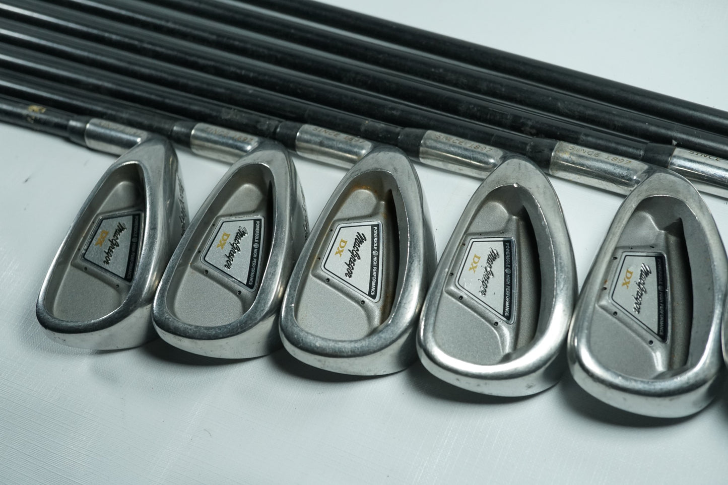 MacGregor DX Irons / 3-PW / Graphite Shafts / Left Handed