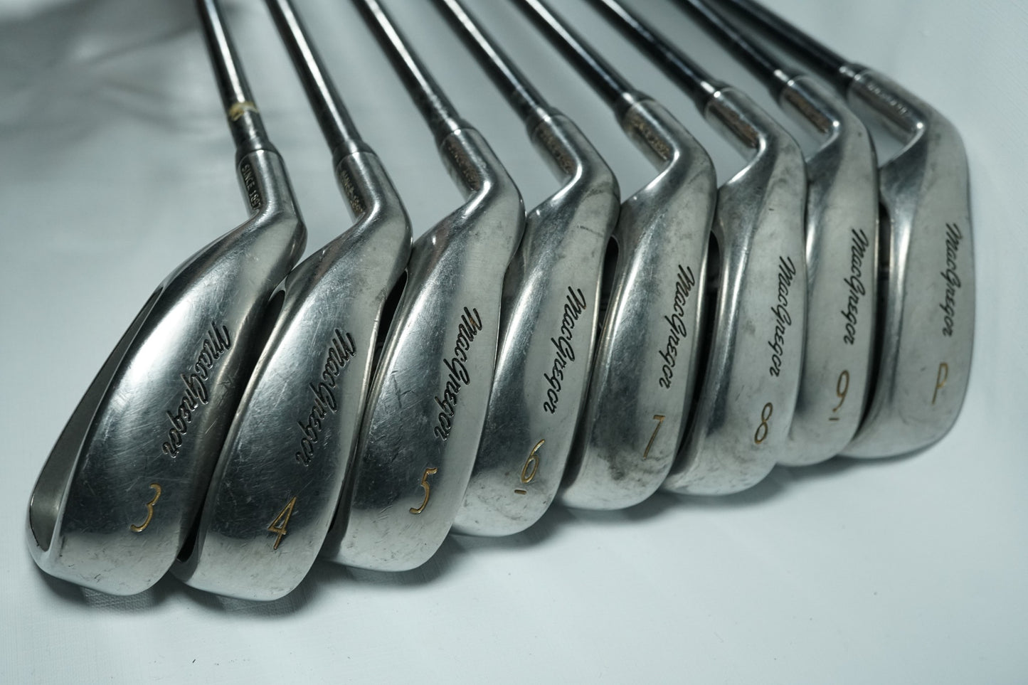 MacGregor DX Irons / 3-PW / Graphite Shafts / Left Handed