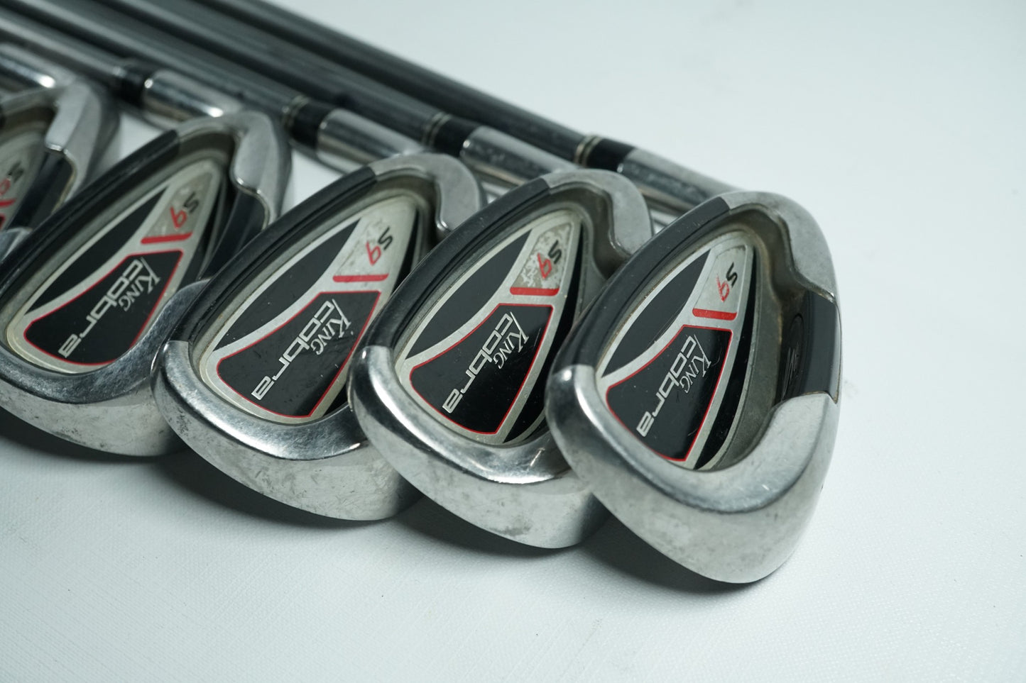 Cobra S9 Irons / 5-PW / Regular Flex Graphite Shafts / Left Handed