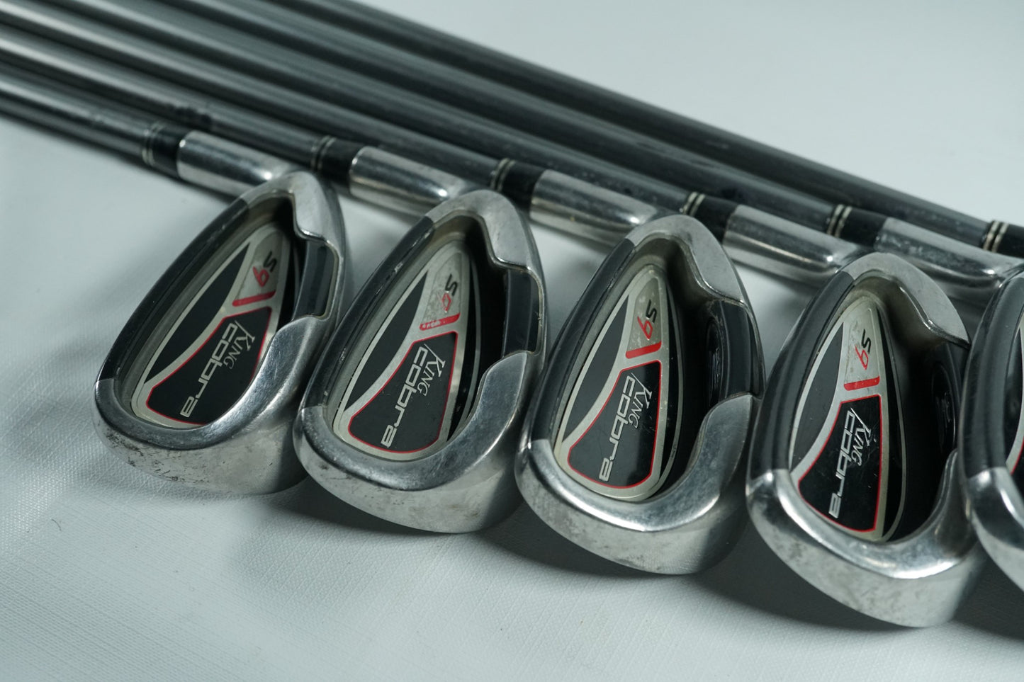 Cobra S9 Irons / 5-PW / Regular Flex Graphite Shafts / Left Handed