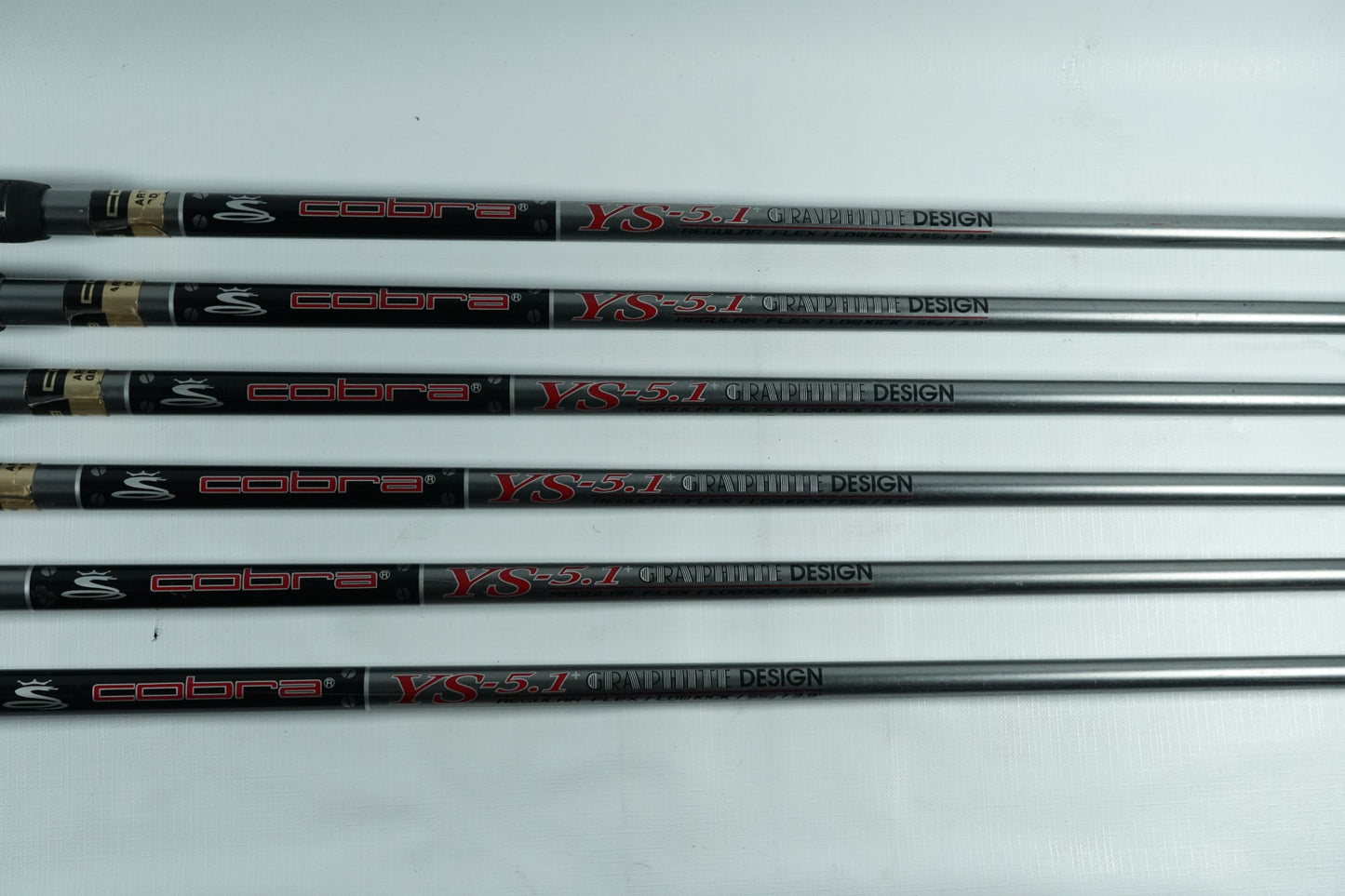 Cobra S9 Irons / 5-PW / Regular Flex Graphite Shafts / Left Handed