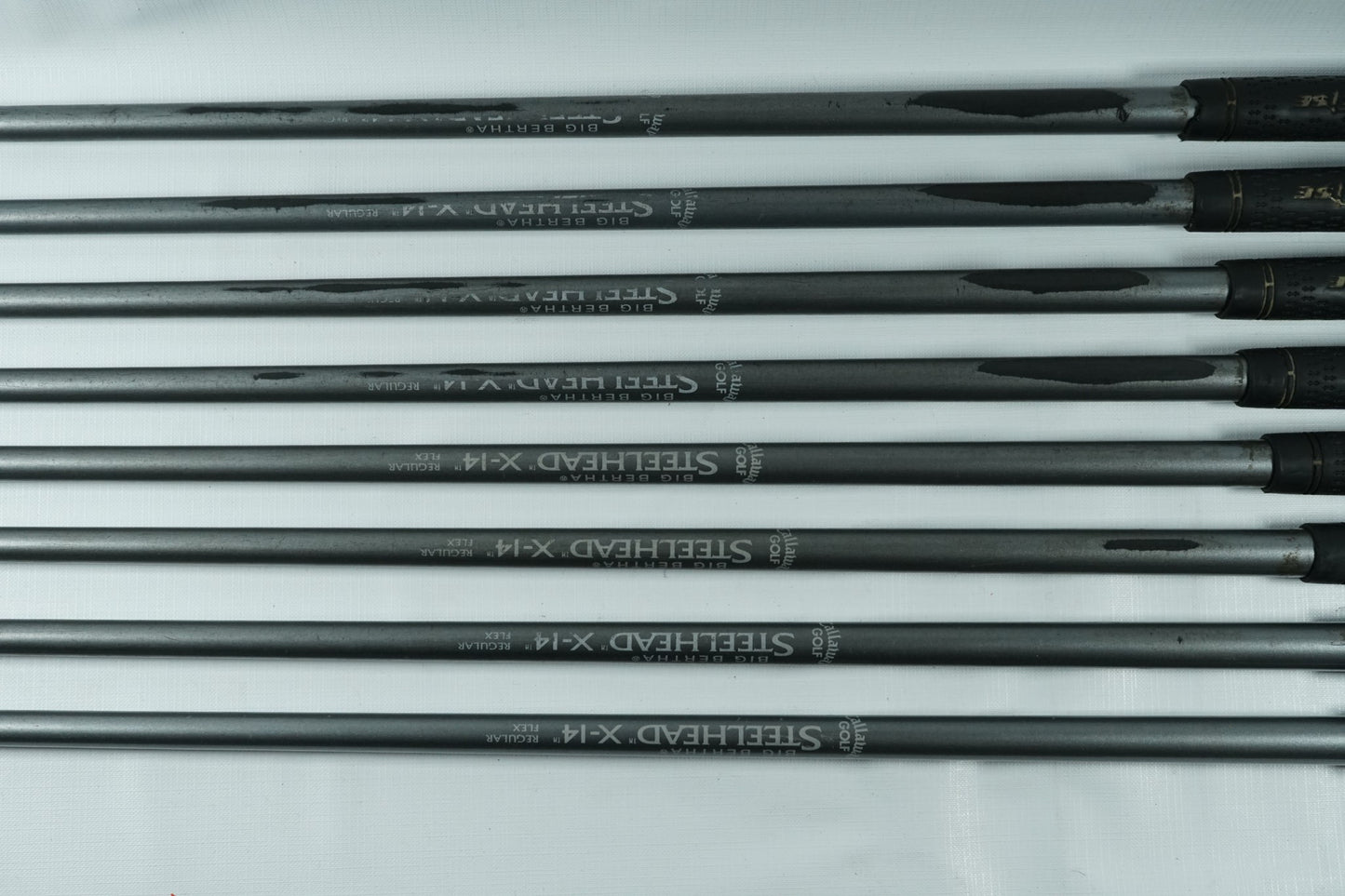 Callaway Steelhead X14 Irons / 3-PW / Regular Flex Graphite Shafts