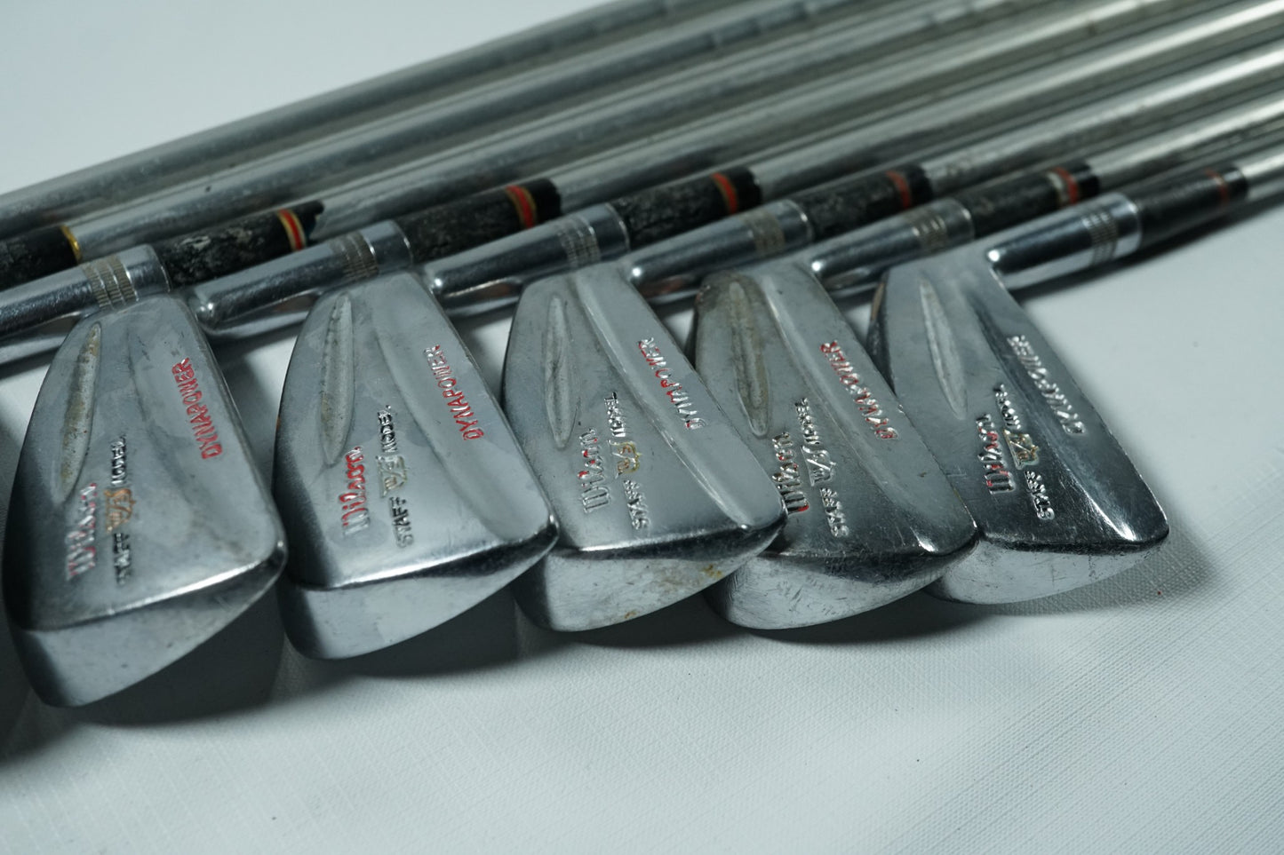 Wilson Dynapower Irons / 3-PW / Steel Shafts / New Grips