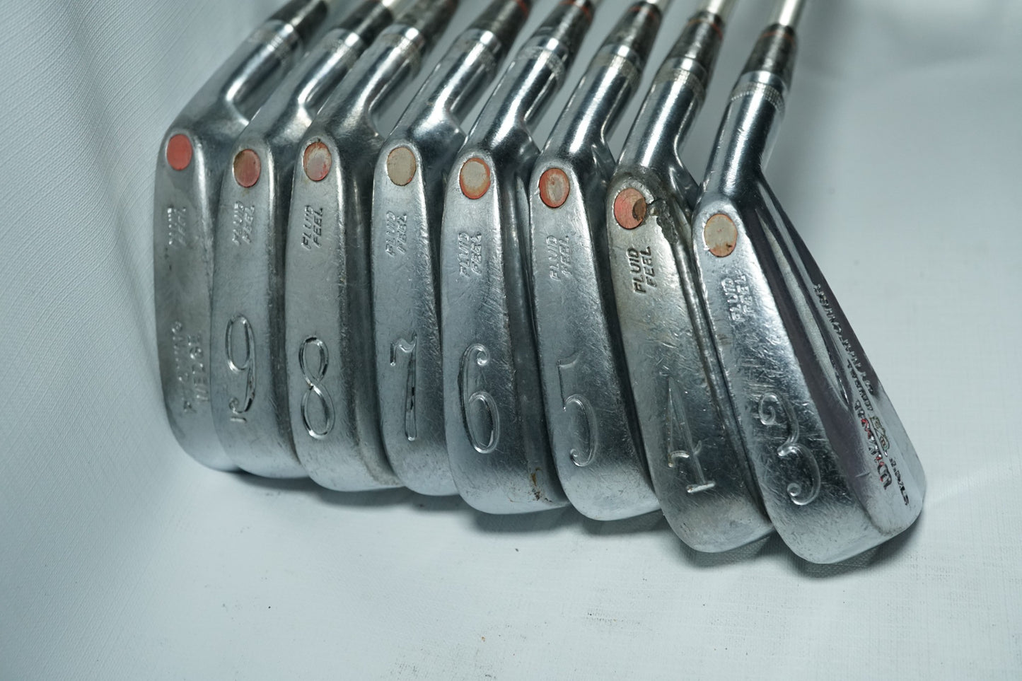 Wilson Dynapower Irons / 3-PW / Steel Shafts / New Grips